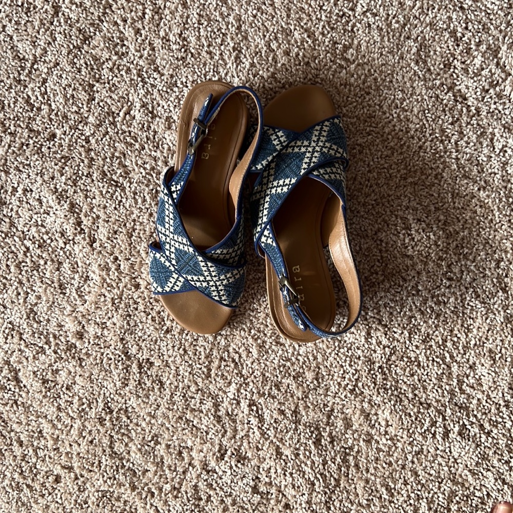 Anthro Saira Crossbill Sandals Sz 6.5